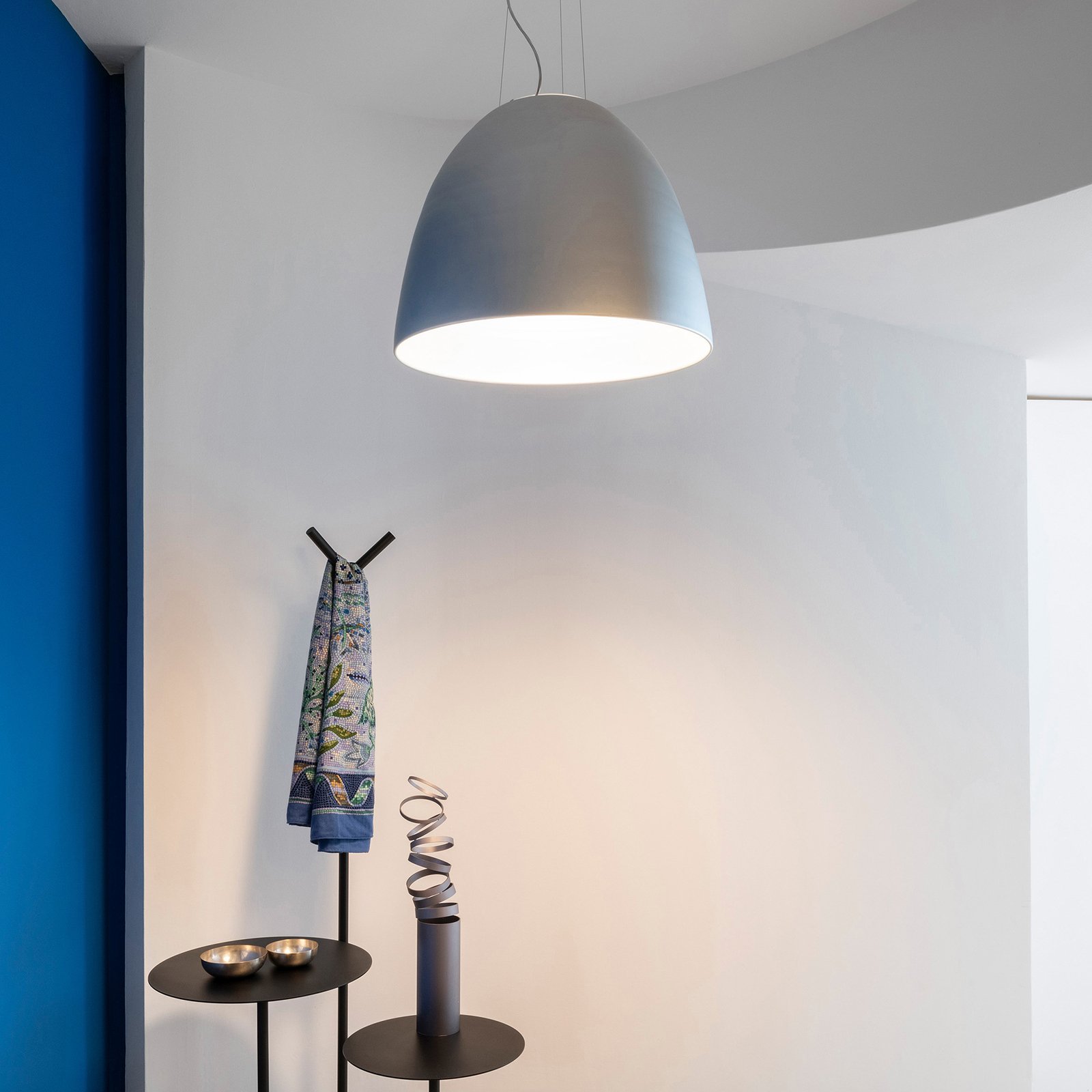 Artemide Nur White Integralis LED hanging light