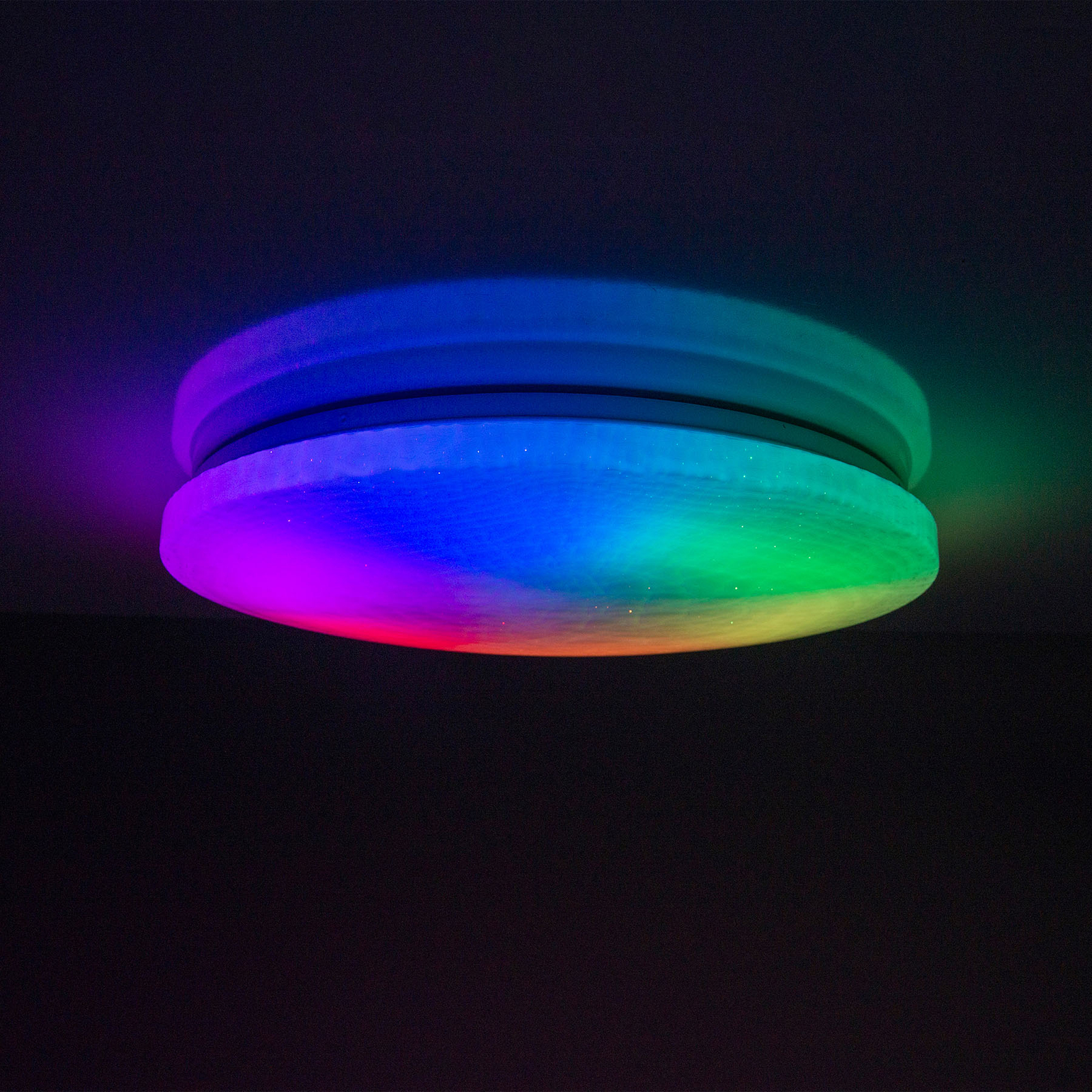Sligo LED ceiling light dimmable RGBW, night light
