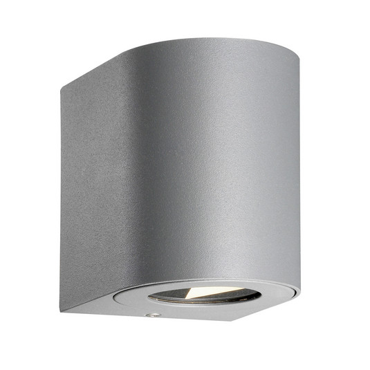 Canto 2 wandlamp grijs 10 cm up/down IP44 - Nordlux