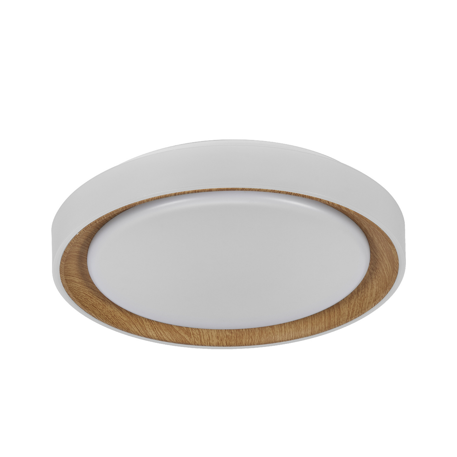 Φωτιστικό οροφής LED OSRAM ORBIS GLORIE λευκό/ξύλο Ø 40cm clickdim