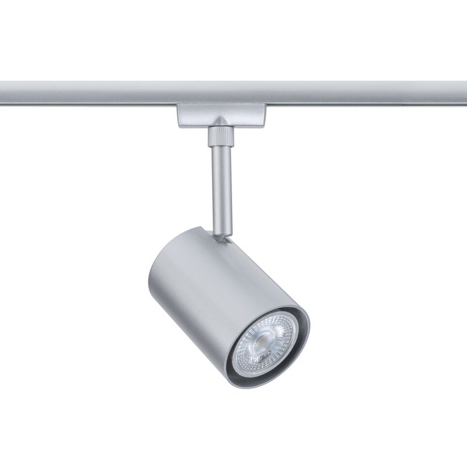 Paulmann URail track spotlight Luxe, matt chrome, GU10