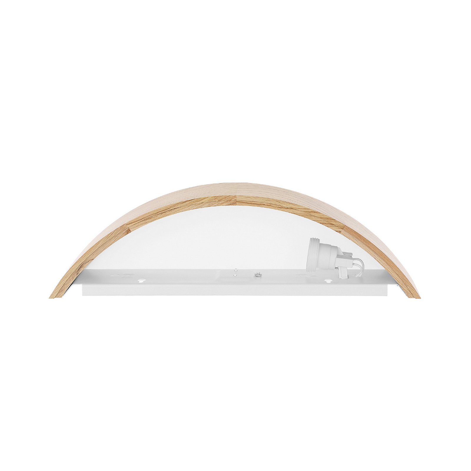 Απλίδα Cleo D1DR410, ξύλο δρυός, μήκος 41 cm, E27