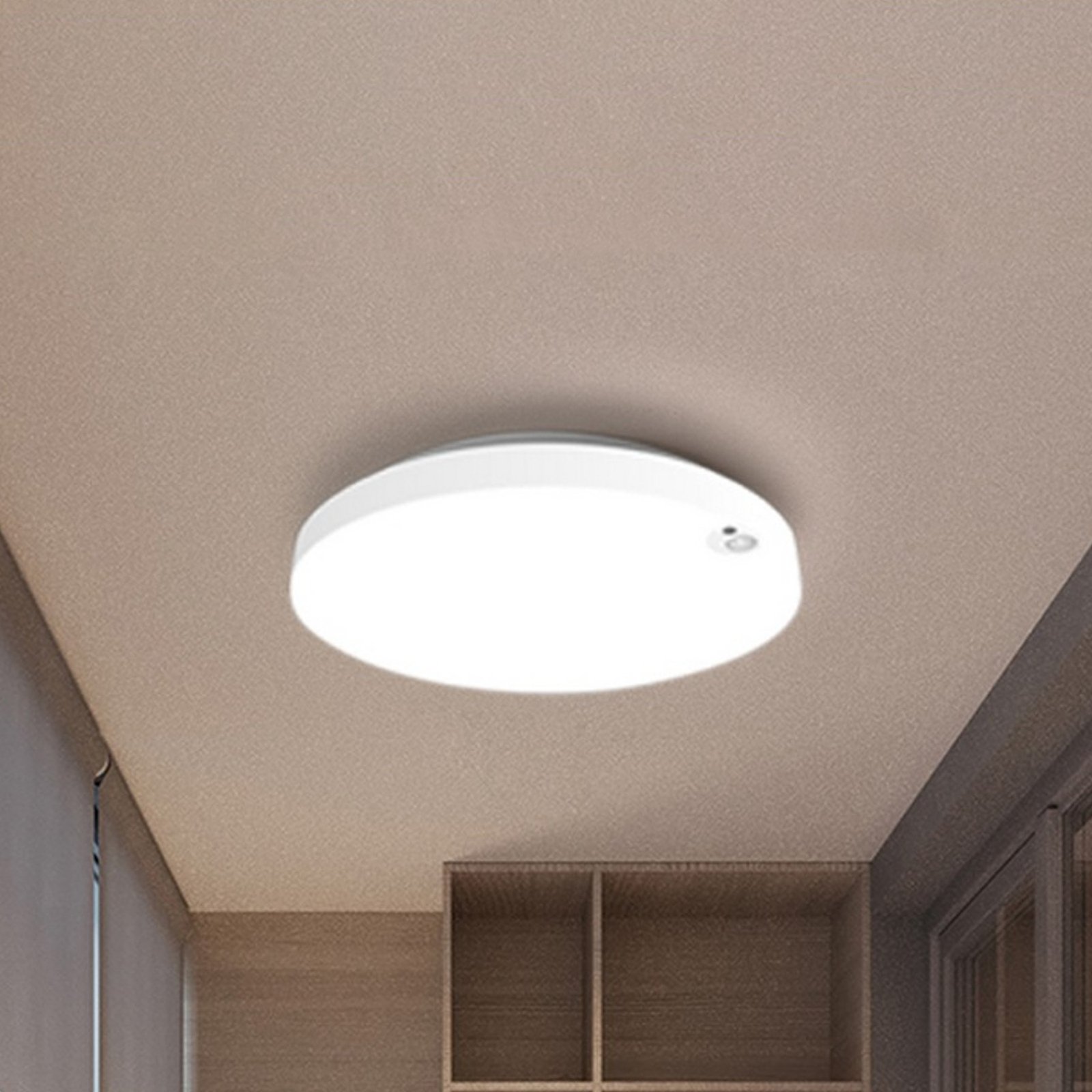 LED ceiling light Allrounder 2, 3000K, with sensor