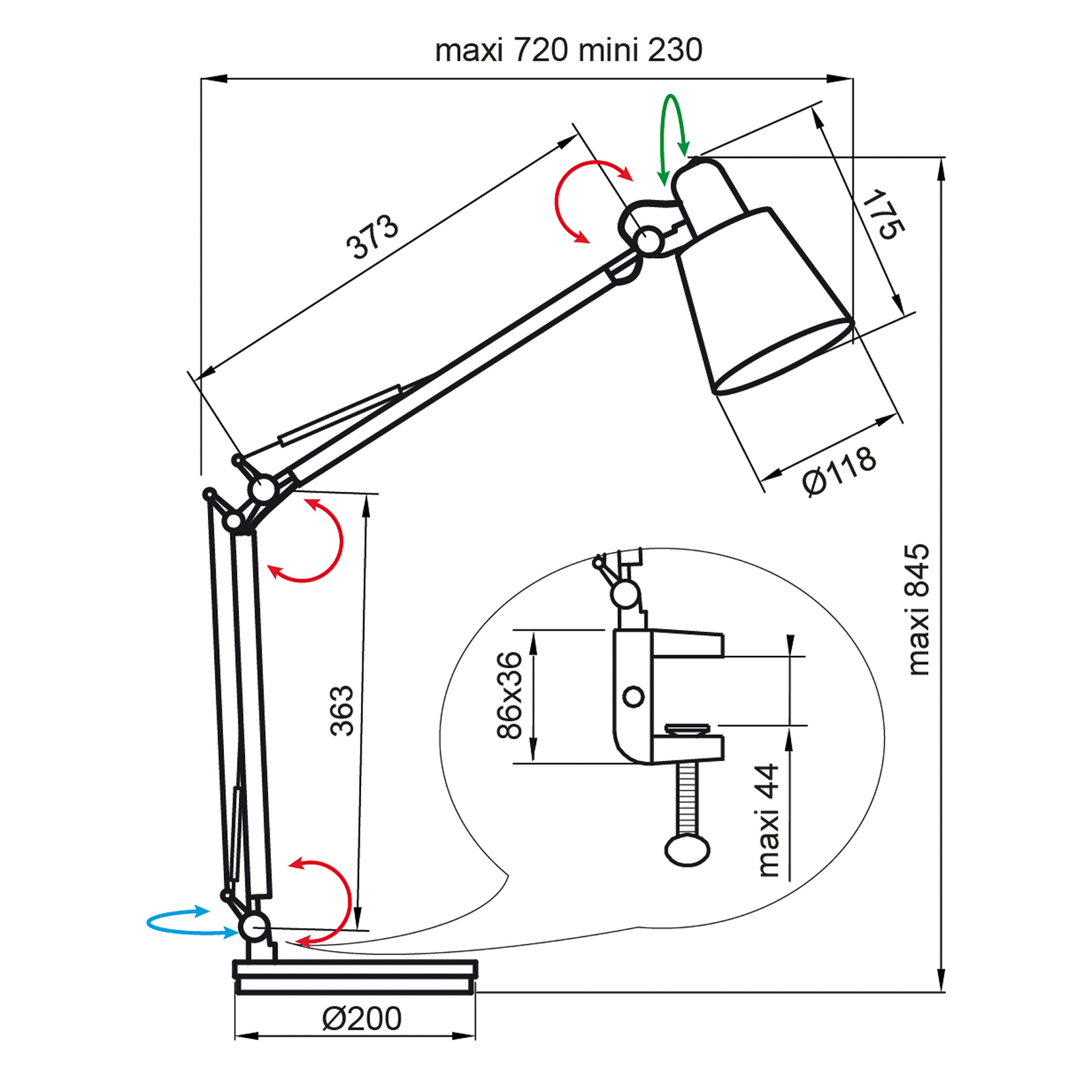 Lampe à poser Casting 2