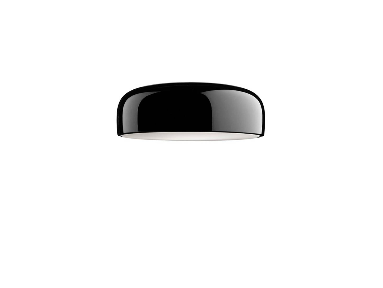 FLOS Smithfield C Deckenlampe schwarz glänzend E27