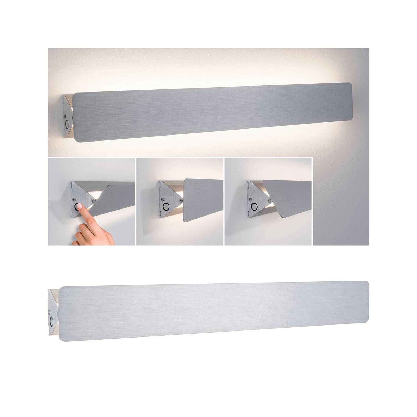 Paulmann Katla LED-Wandleuchte, Breite 61 cm günstig online kaufen