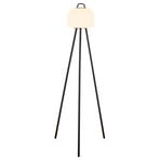 LED stāvlampa Kettle Tripod metāls, 22cm abažūrs