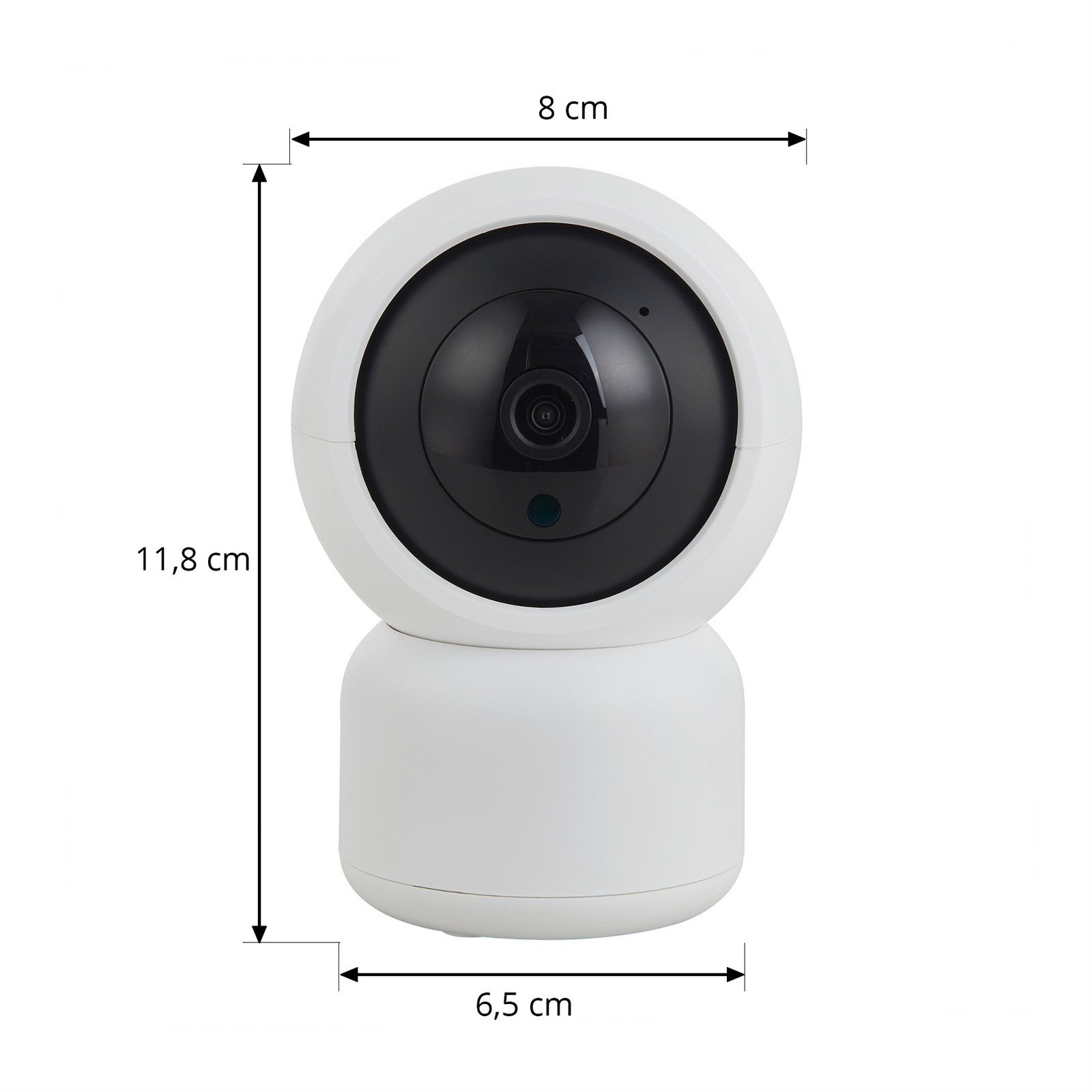 Prios Evaria WLAN cameră de interior reglabilă - alb - Plastic