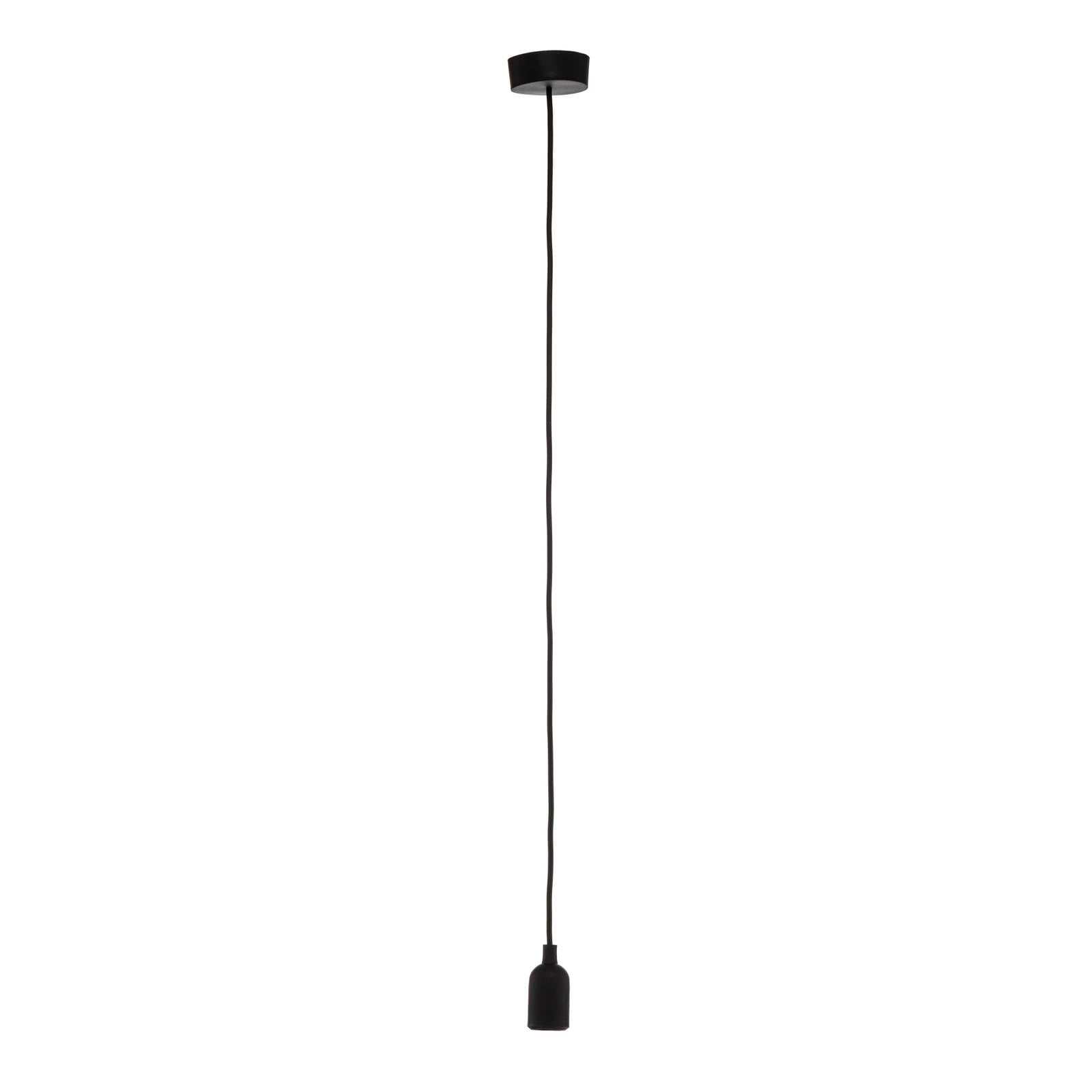 Nowodvorski Lighting Pendelleuchte Silicone nur mit Fassung schwarz
