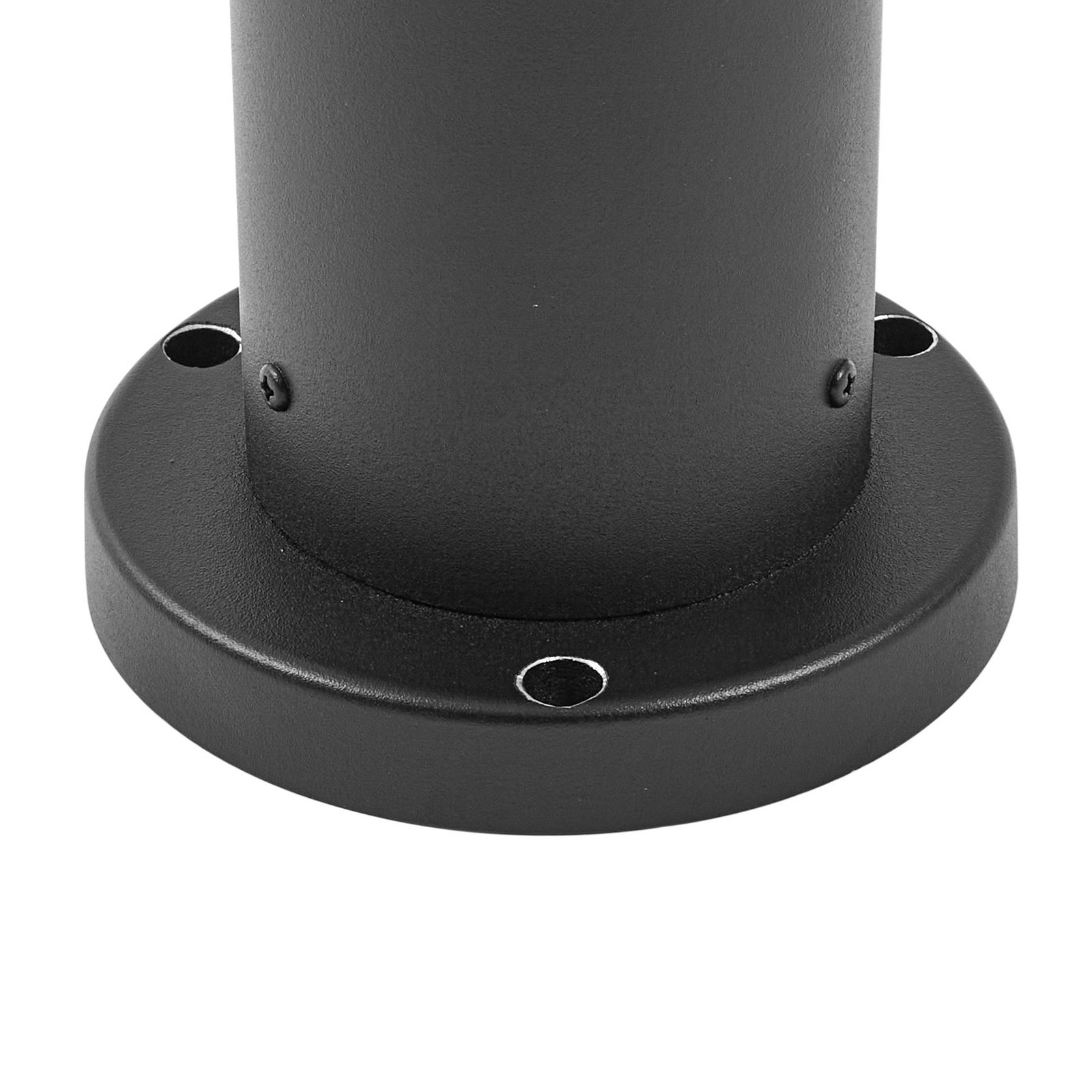 Dangan sokkellampe, højde 32 cm, hvid, metal, glas - Lindby