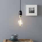 New York pendant light made of black porcelain