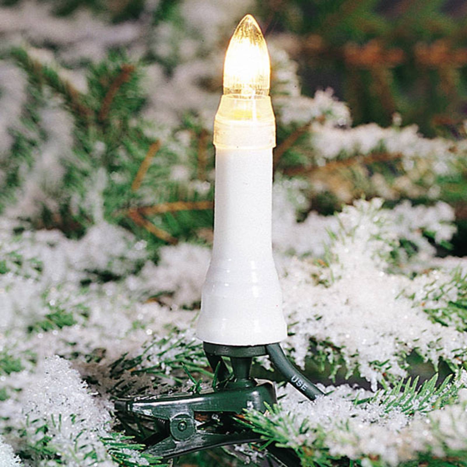 Konstsmide Christmas Ljusslinga för utomhusbruk med 35 topplampor 25,3 m