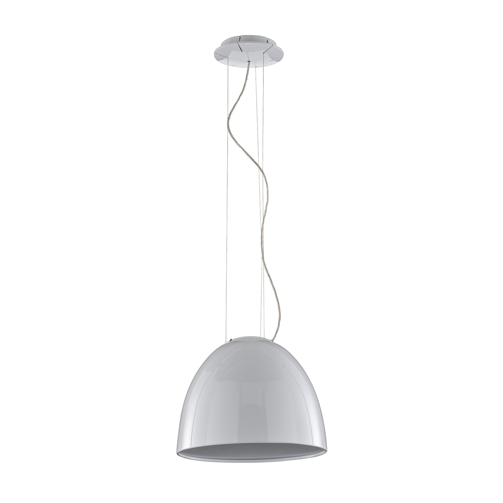 Nur Mini Gloss S Suspension Blanc - Artemide