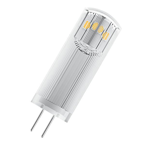 OSRAM LED-Stiftsockellampe G4 1,8W 2.700K klar