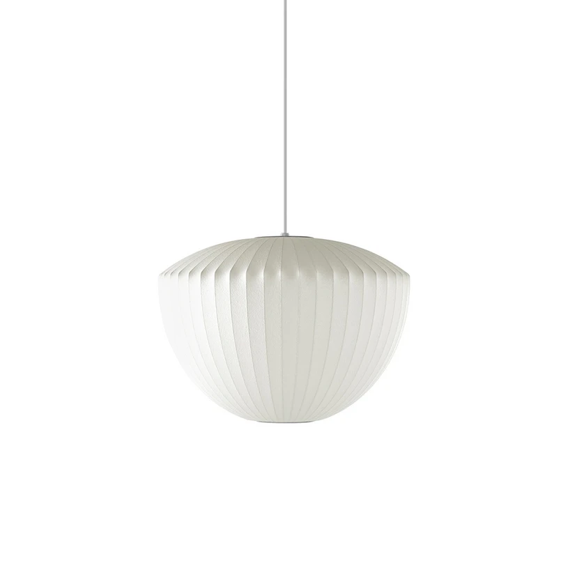 HAY – Nelson Apple Bubble Pendellampe M, weiß Herman Miller