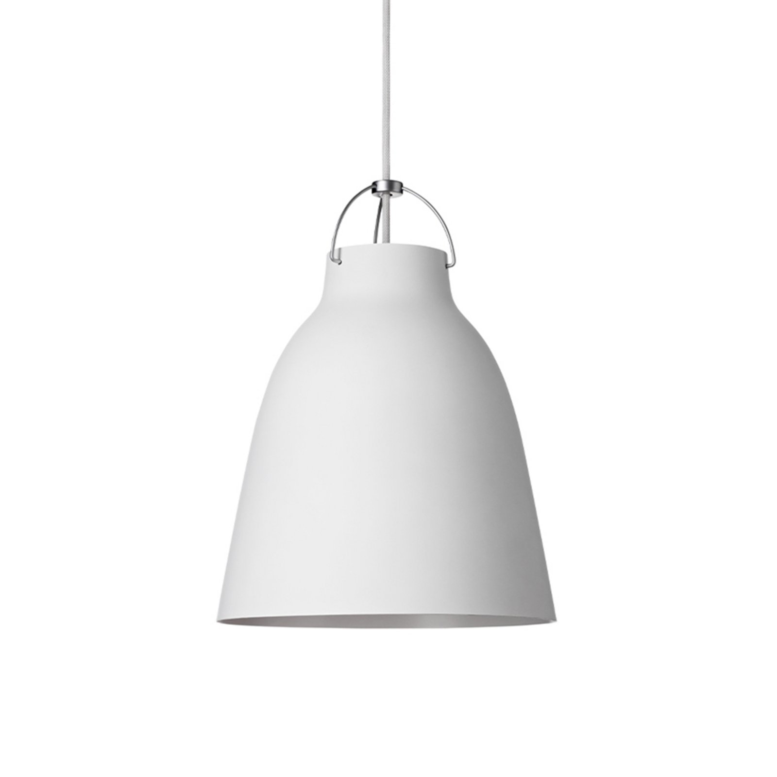 Caravaggio™ P2 Závěsná Lampa Matt White - Fritz Hansen