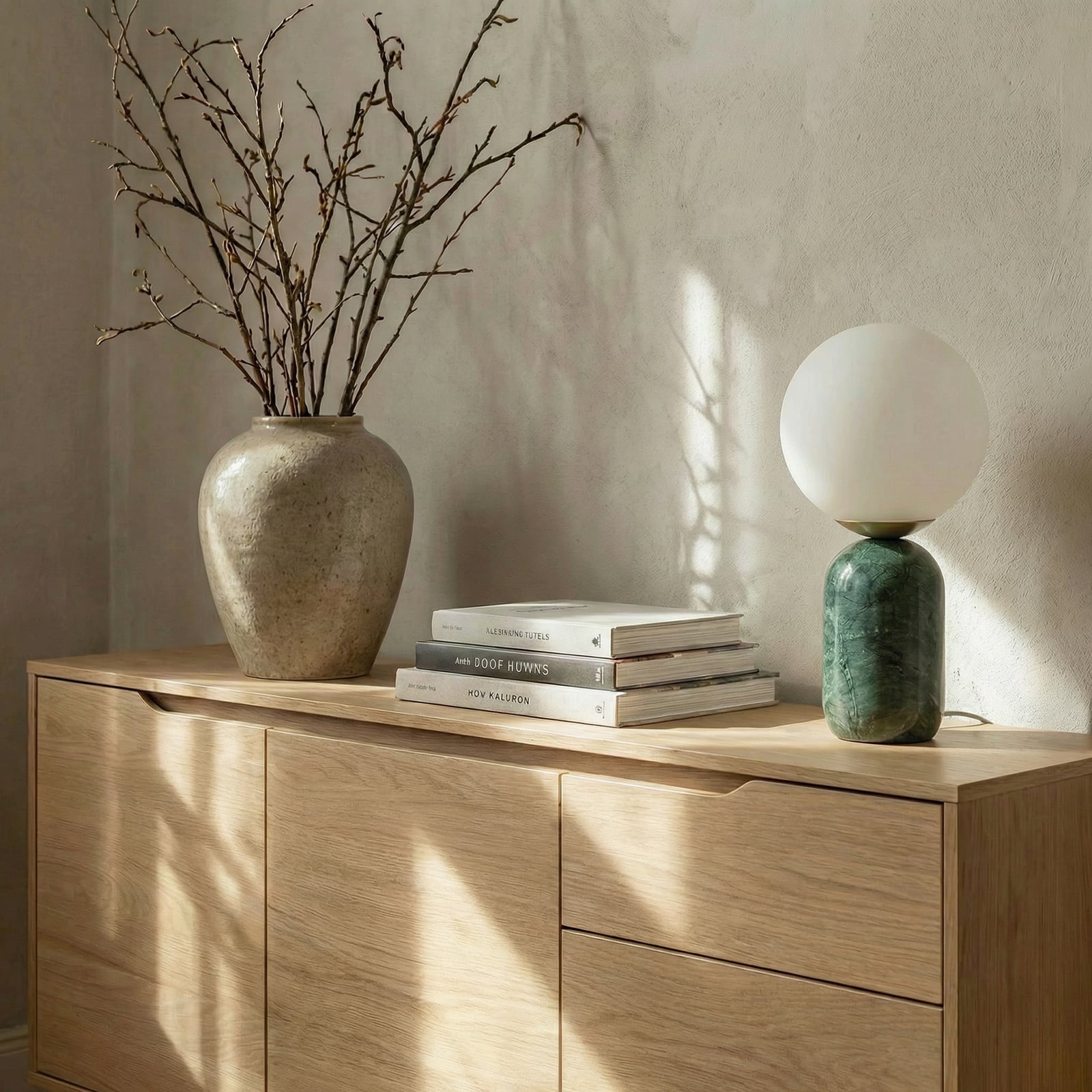 Lindby Lennes asztali világítás, zöld, márvány, üveg, Ø 20 cm Lindby Lennes asztali világítás, zöld, márvány, üveg, Ø 20 cm