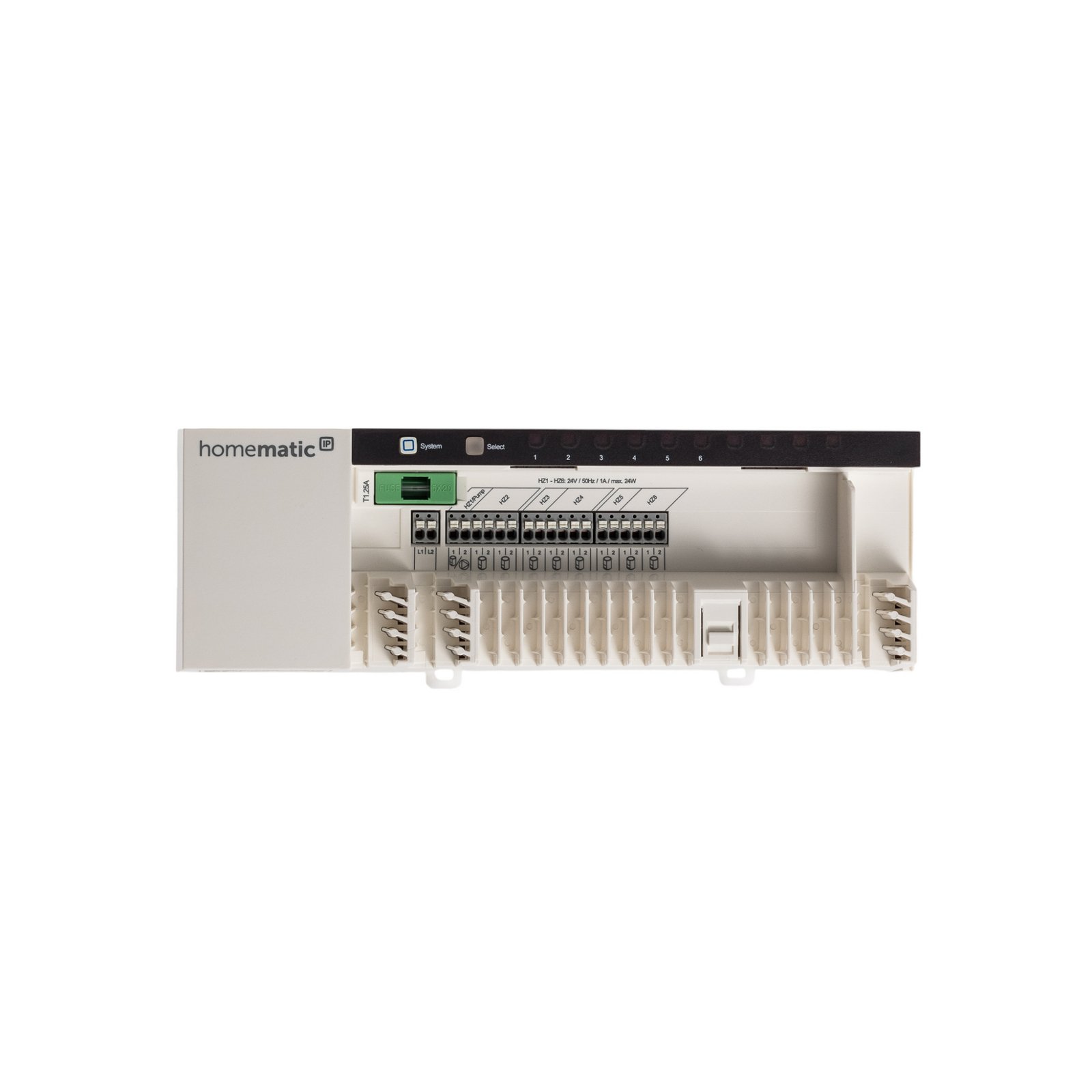 Homematic IP actionneur chauffage sol, 6x, 24 V