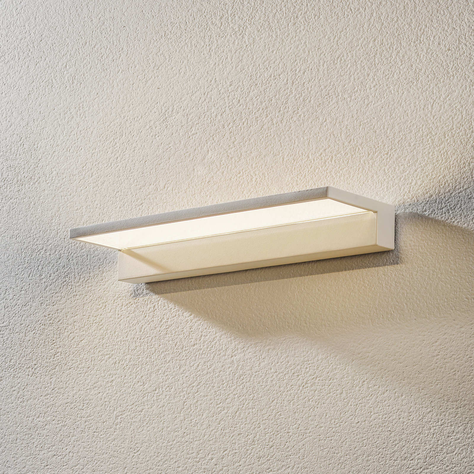 serien.lighting Crib Wall LED-Wandlampe, weiß