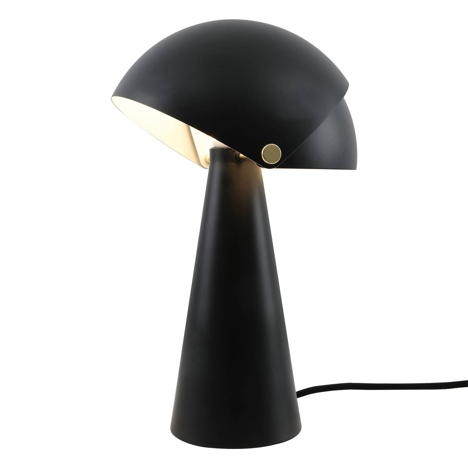 Image of Lampe à poser Align, abat-jour inclinable, noir 5704924004124