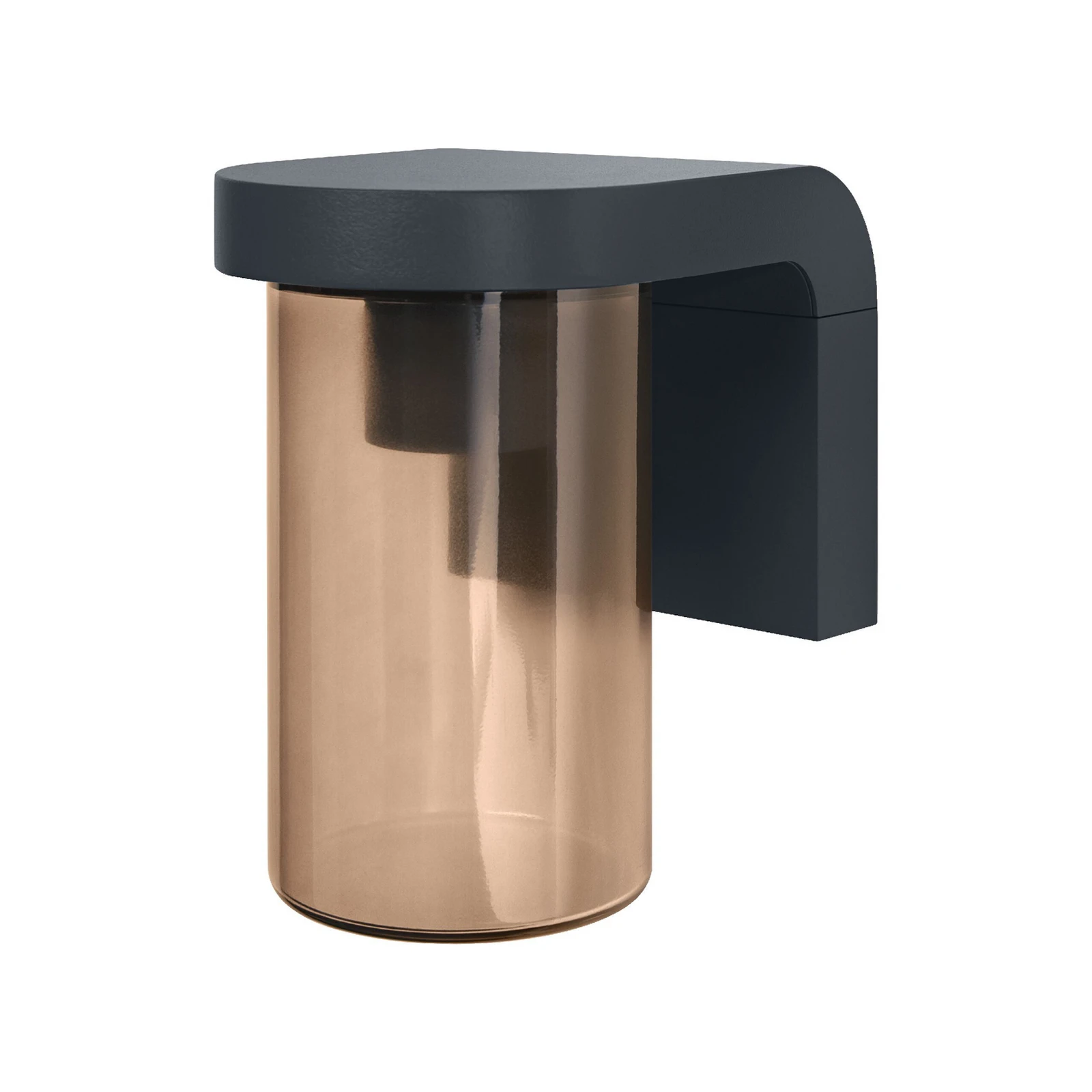 Applique d'extérieur OSRAM ENDURA CLASSIC CASCADE, verre ambre IP44
