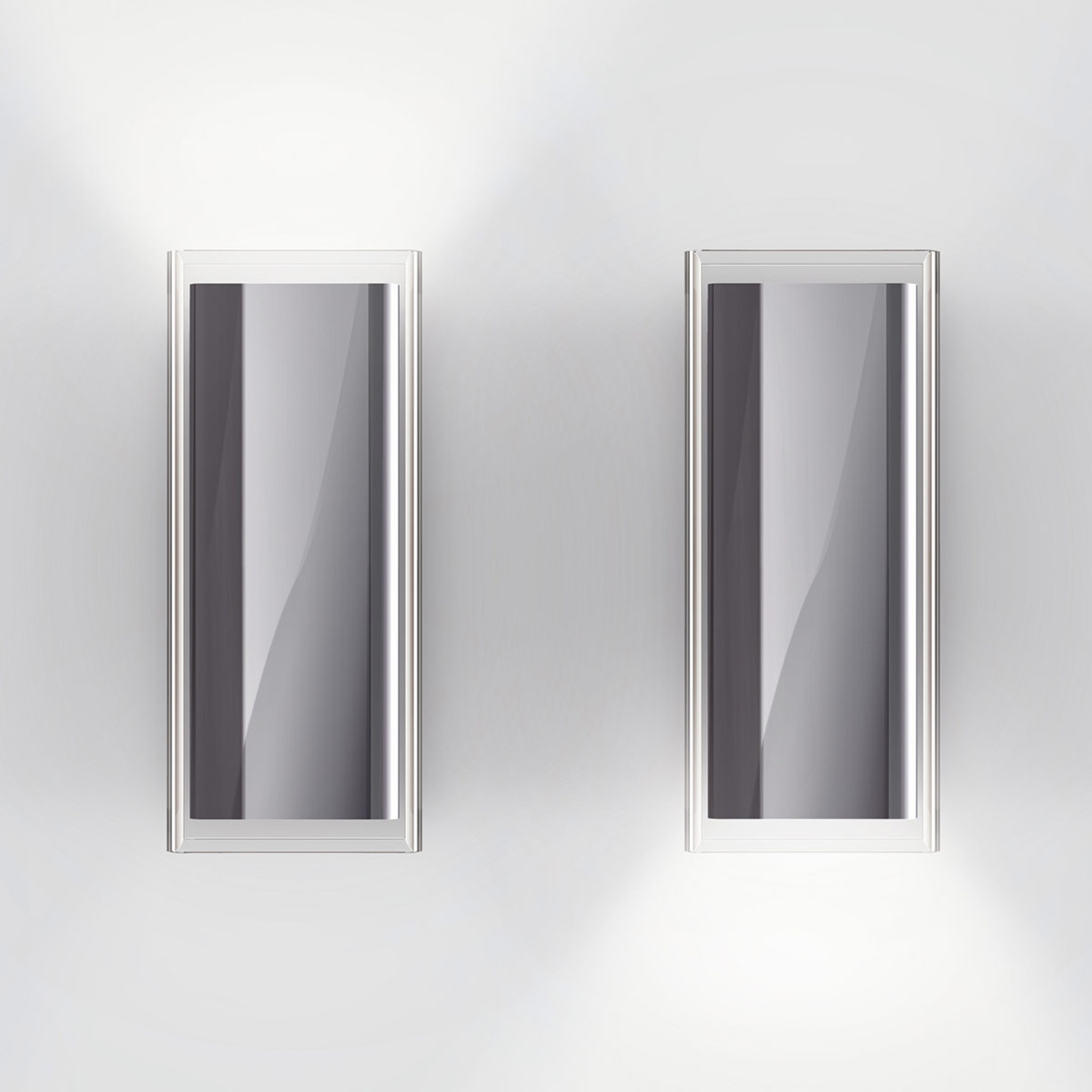 Rod LED Wandlamp M Chrome - Serien Lighting