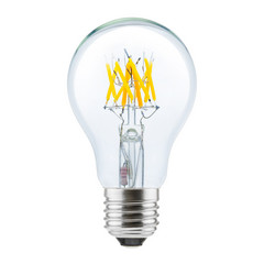 SEGULA LED-lamppu 24V DC E27 6W 927 hehkulanka ympäristönä