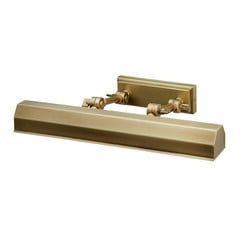 Lámpara para cuadros Chawton latón antiguo 40,2 cm