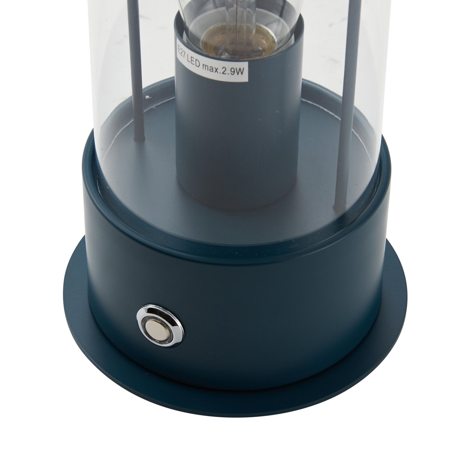 Yvette Portable Tafellamp IP44 Blue - Lindby