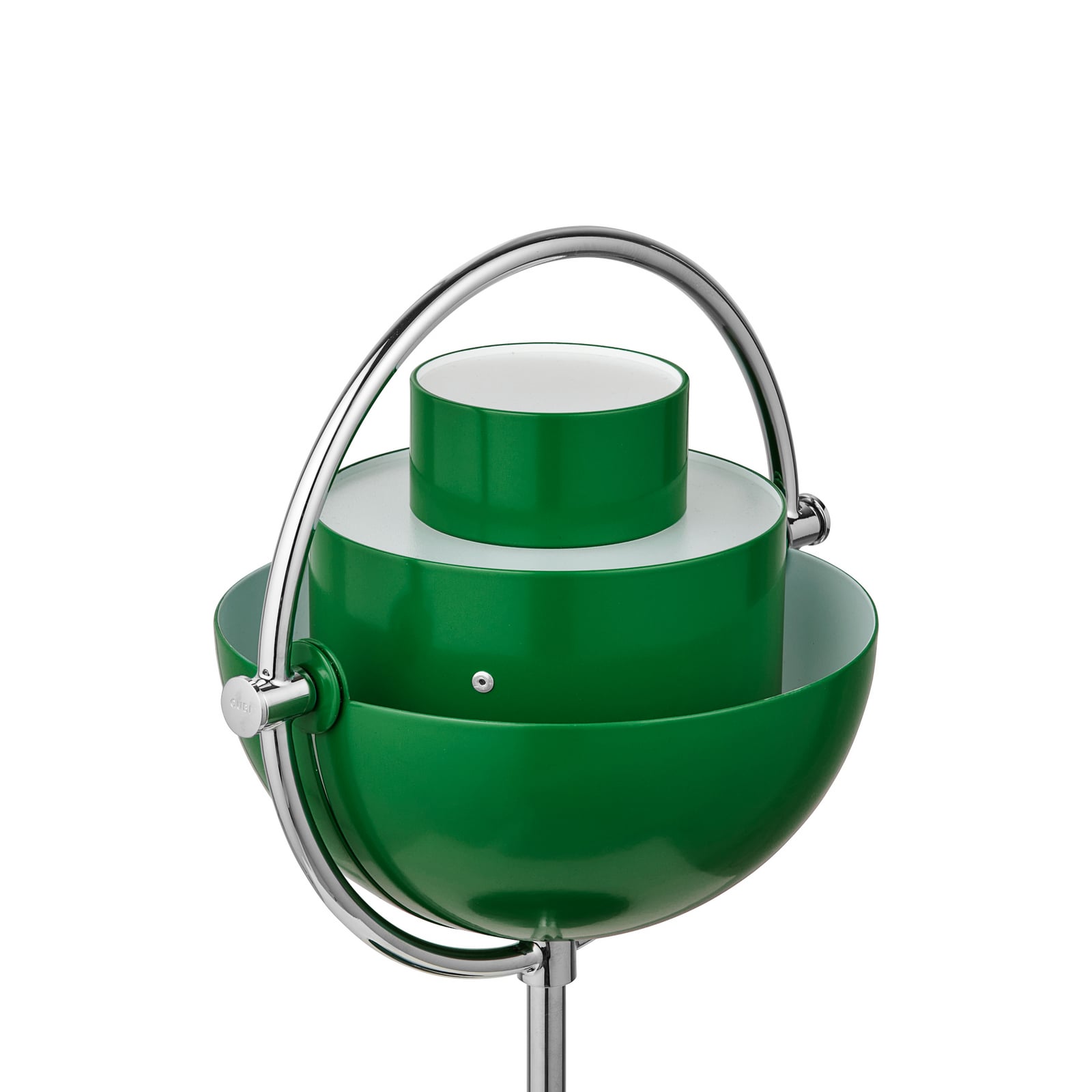 Multi-Lite Portable bordlampe, krom/grønn, 30 cm – Gubi Multi-Lite Portable bordlampe, krom/grønn, 30 cm – Gubi