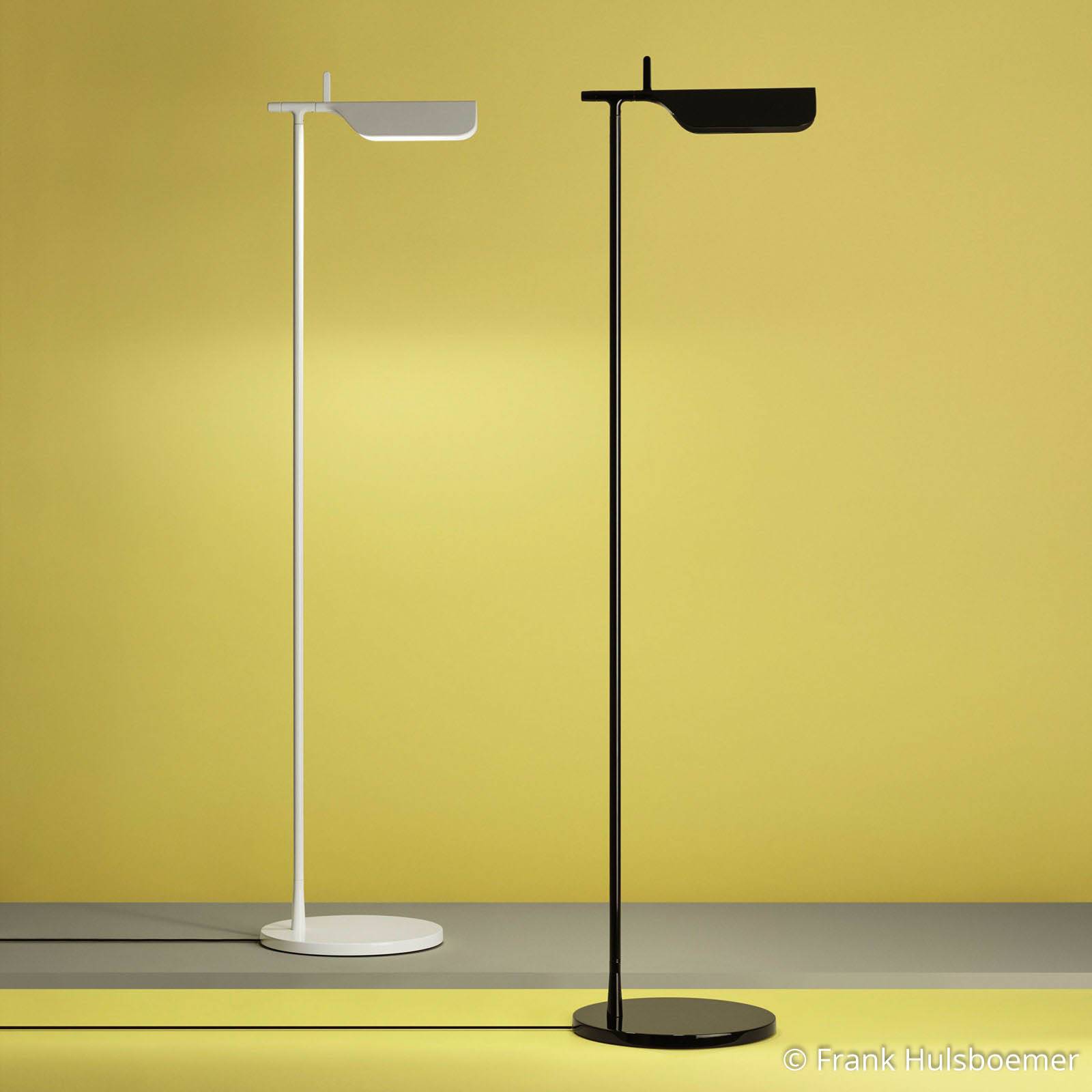 FLOS Tab lampa stojąca LED, czarna