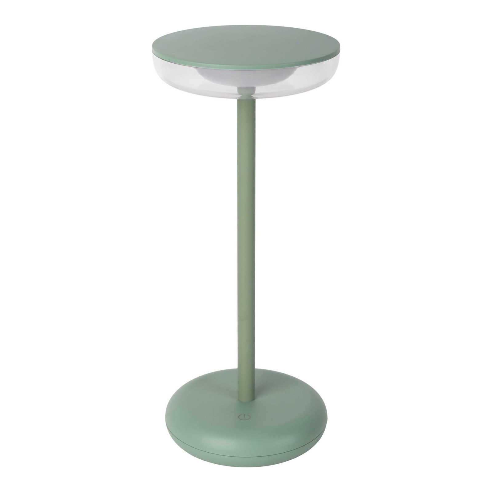 LED terraslamp Pasi, mint Hoogte 26 cm Metal Touch