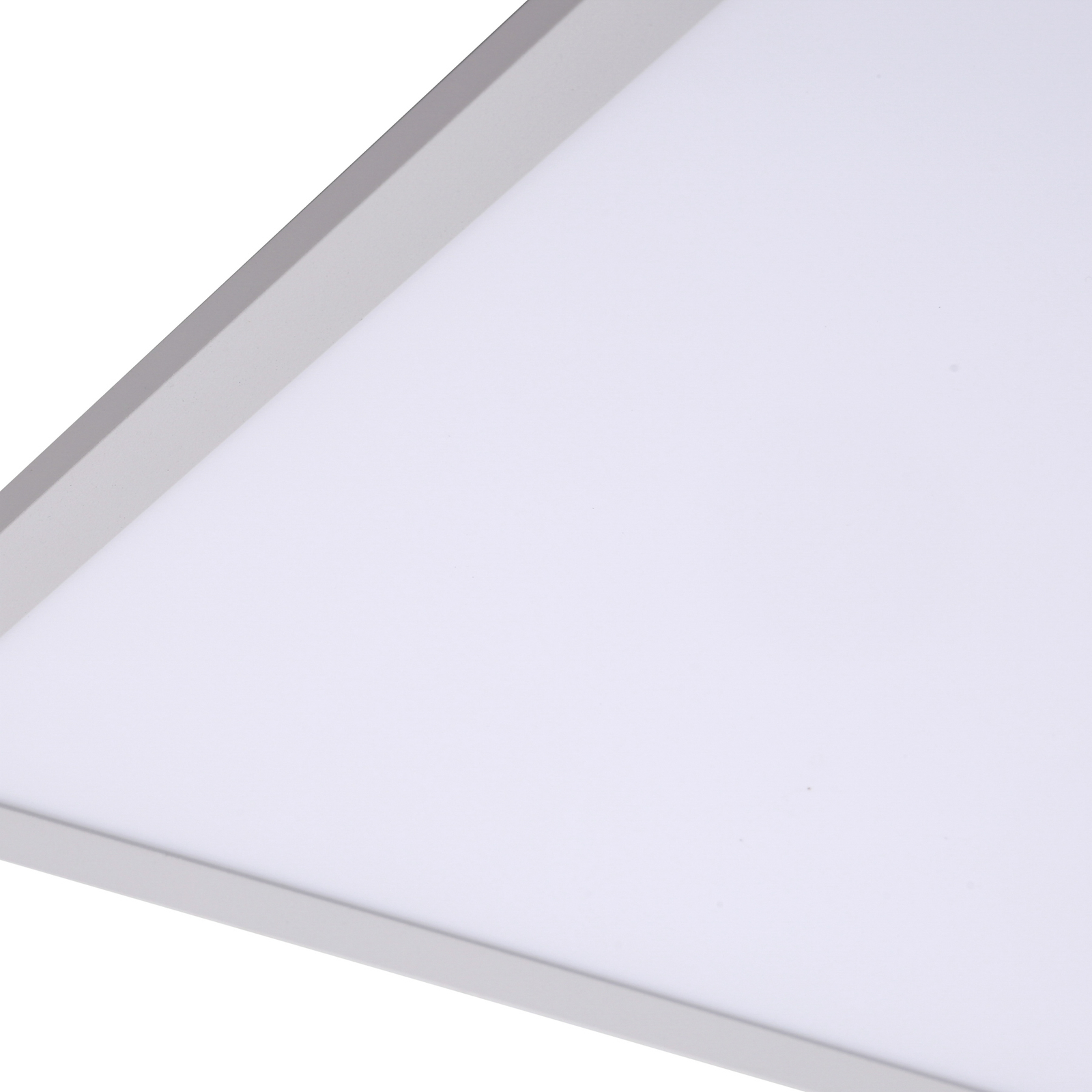 Lindby LED panel Enhife, bílý, 39,5 x 39,5 cm, hliník