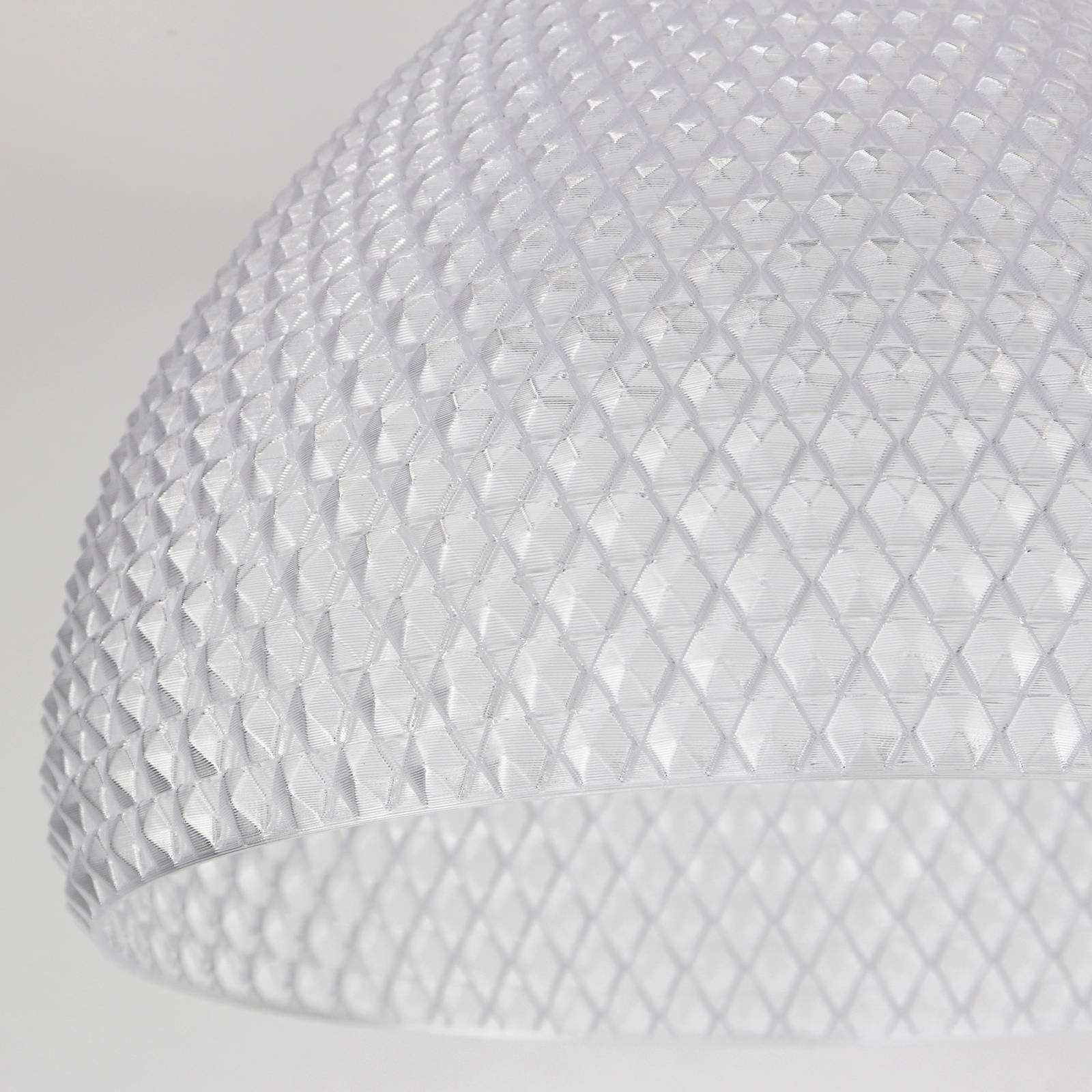 Lampa wisząca Diamant Bowl biotworzywo