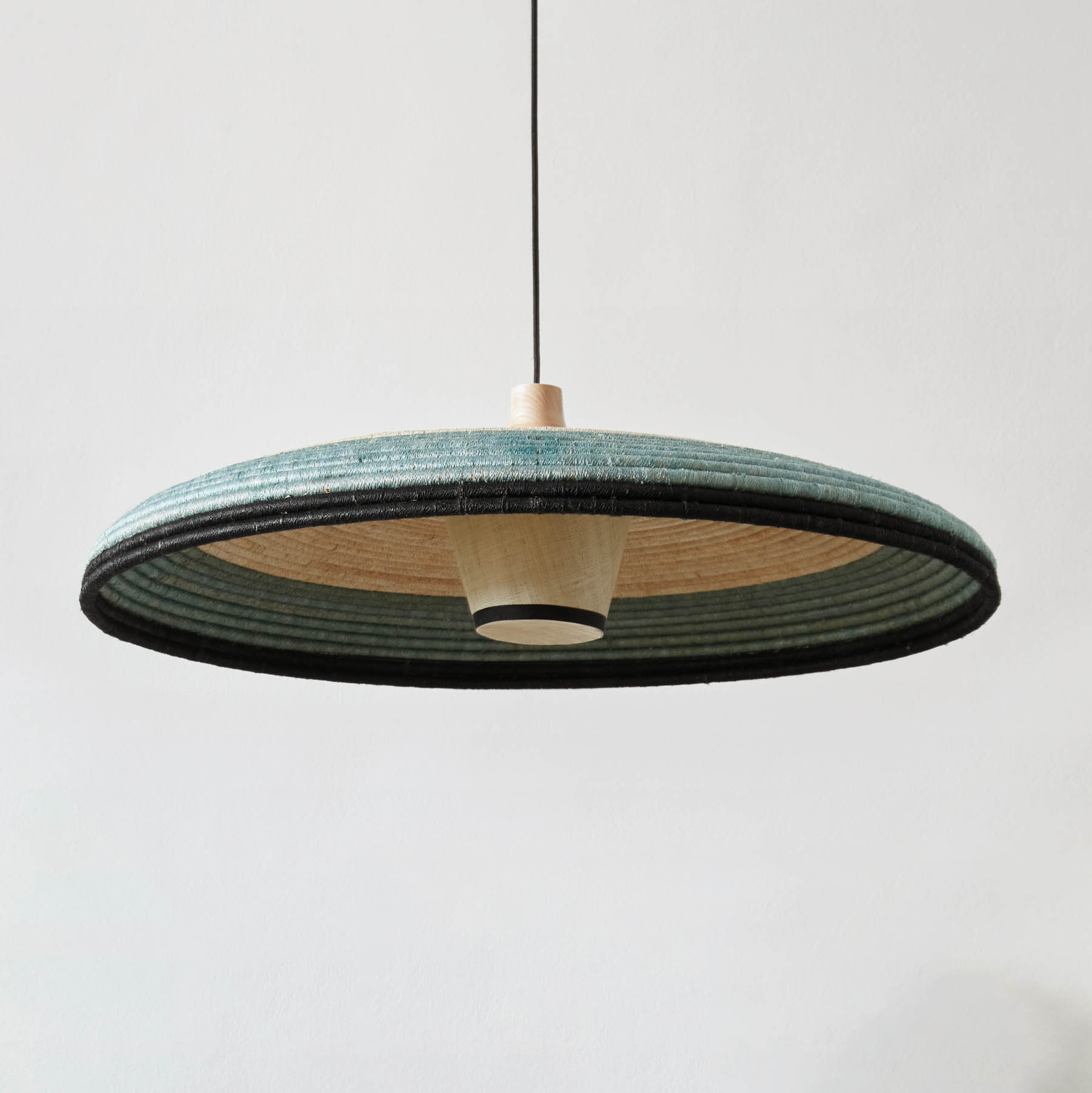 Grass Pendelleuchte L Blue - Forestier