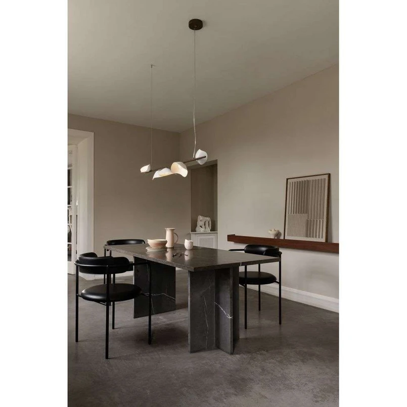 Nuura Aps – Florii 5 Linear Pendelleuchte Dark Bronze/White Nuura