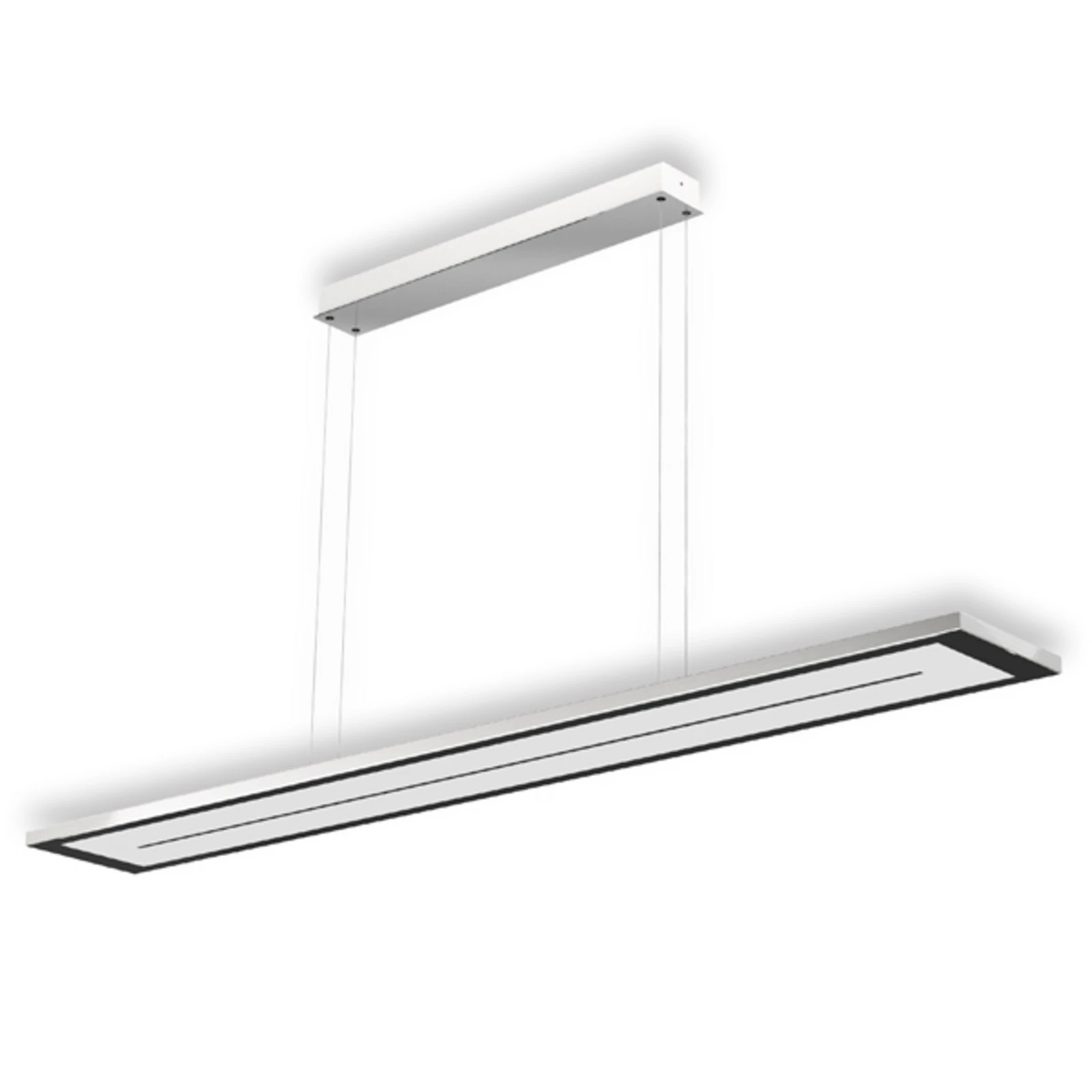 Dimmable LED pendant light Zen, 108 cm long