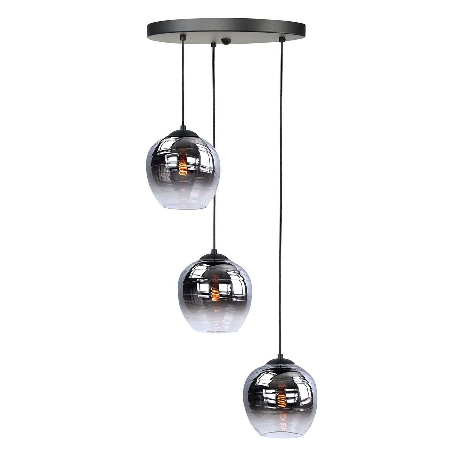 Fantasy Apple lampshade, Ø 22 cm, glass