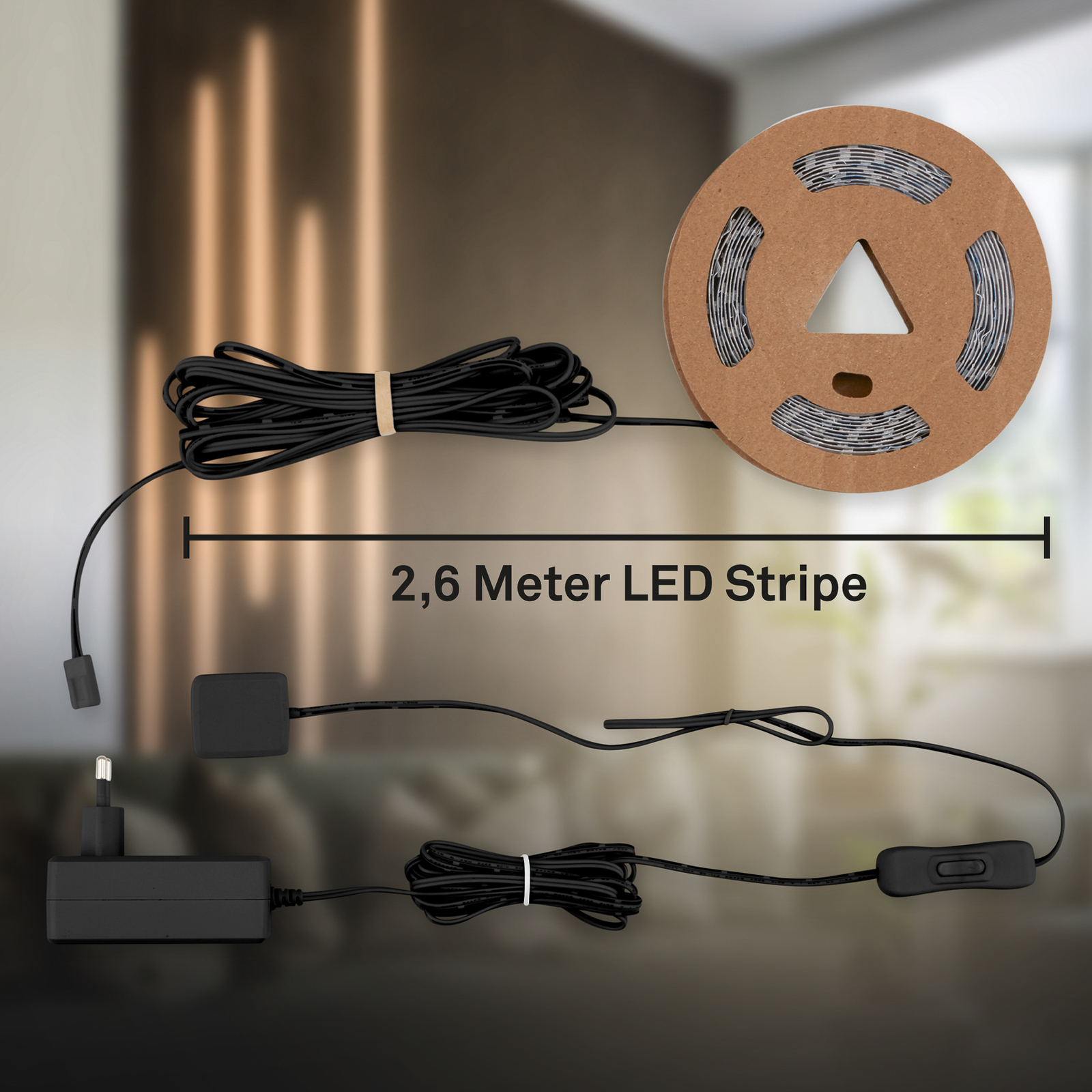 LED riba Pimp your paneel, stardikomplekt, pikkus 2,6 m