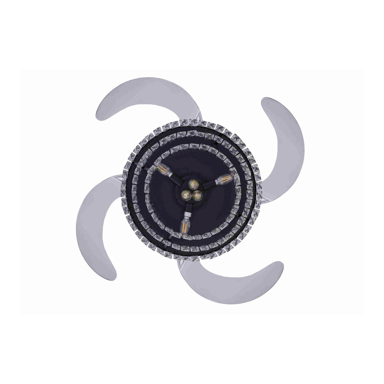 Fanaway Veil Deckenventilator mit Licht schwarz leise Beacon