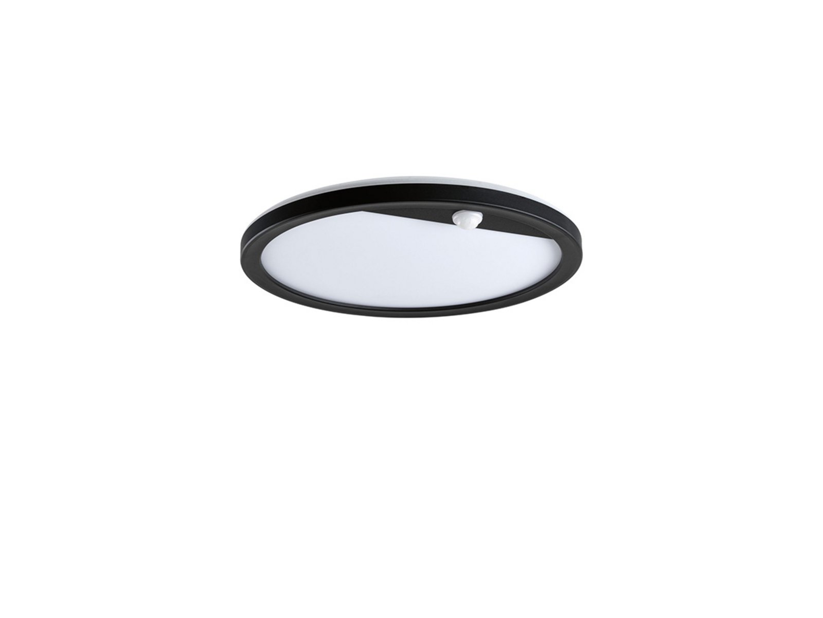 Lamina Utomhus Vägg-/Plafond m/Sensor Round SWR Svart - Paulmann