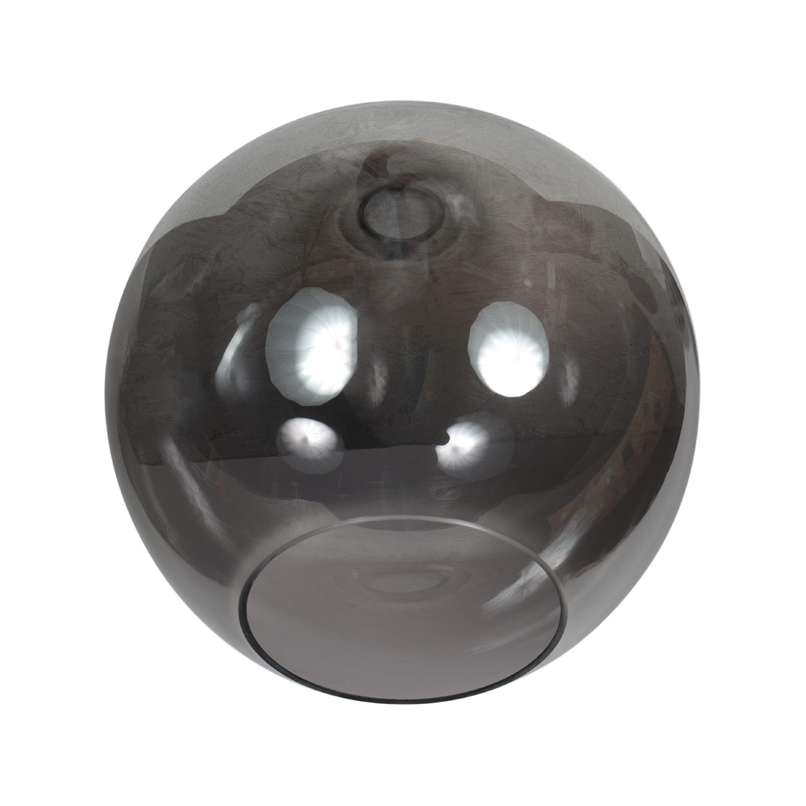 Laualamp Bloeba, must/suitsuhall, Ø 30 cm, klaaskuul