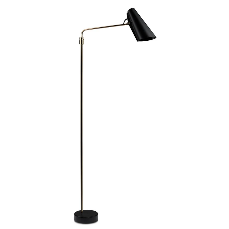 Northern – Birdy Stehleuchte Swing Black/Brass