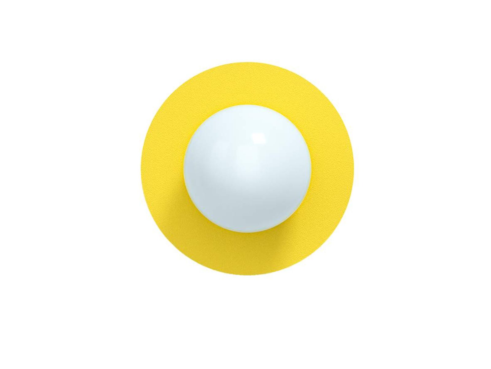 Candy Big Circle 360 L Vägglampa Sunshine Yellow - Swedish Ninja