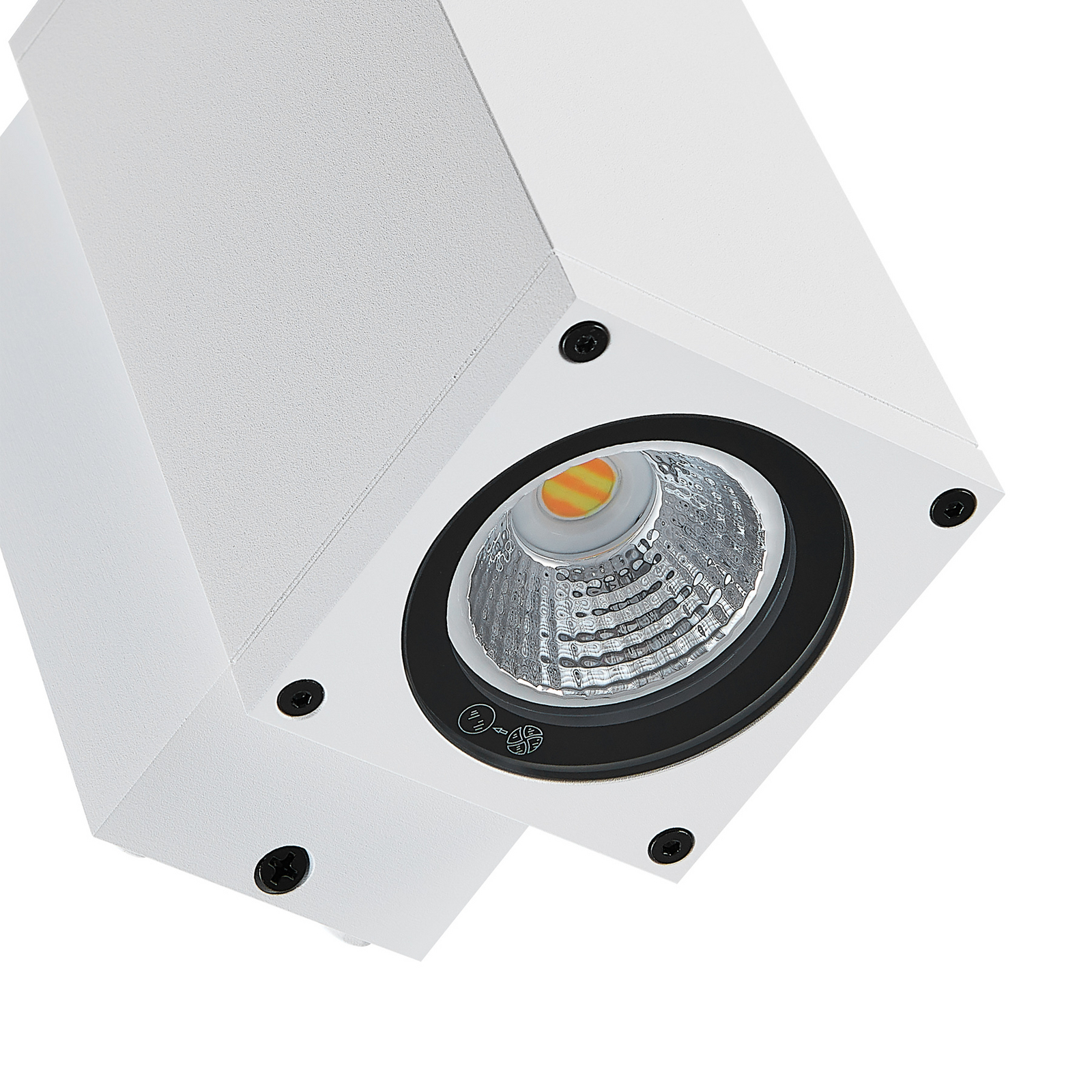 LED-Außenwandlampe ShoreLine Pro Square, weiß, 830/840