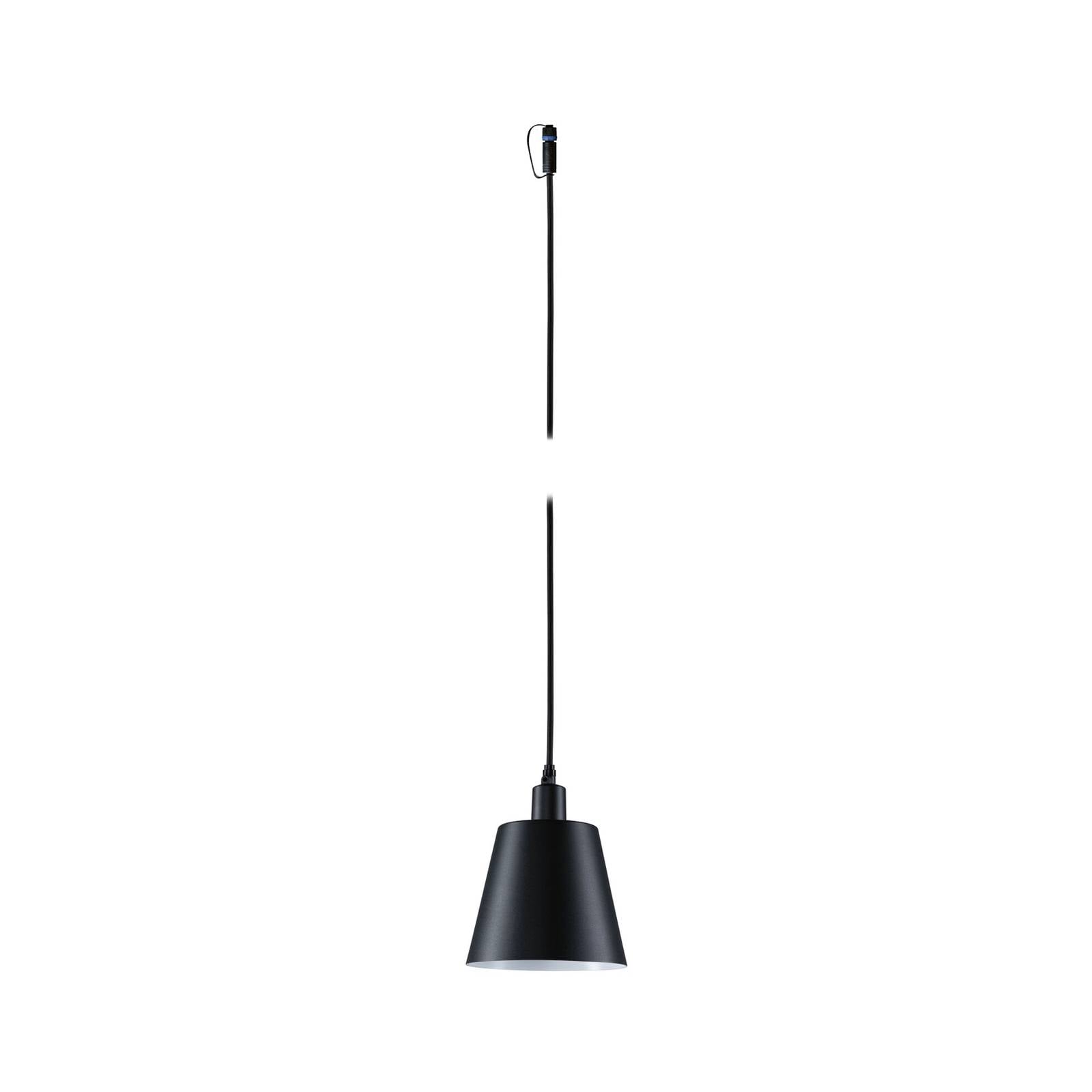 Paulmann Plug & Shine Hängeleuchte Kofia, anthrazit, IP44