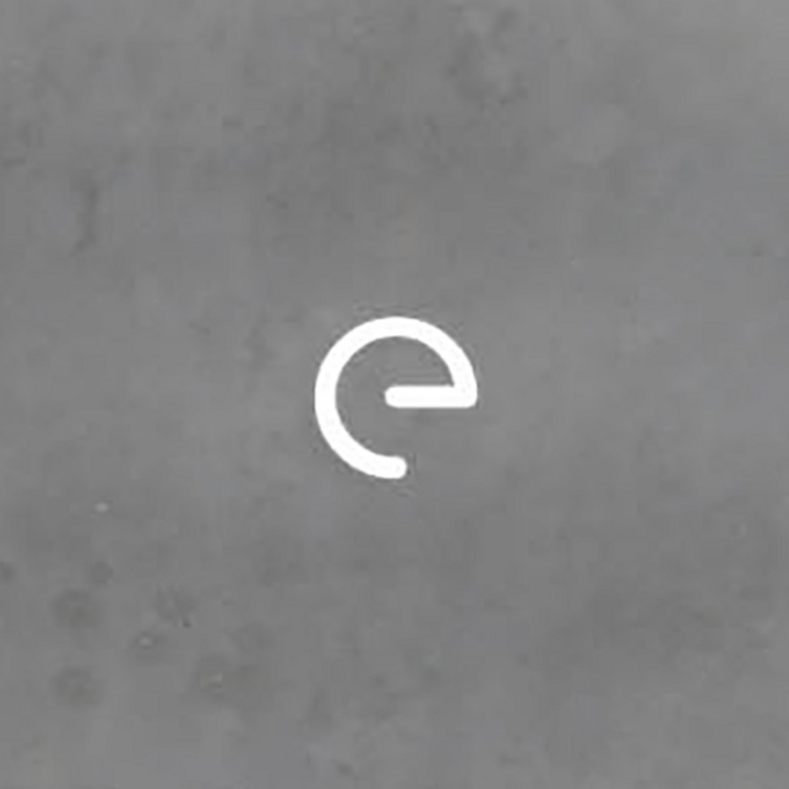 Artemide Alphabet of Light literă mică perete e - Camera de zi / sufragerie - Design - alb opal - Plastic