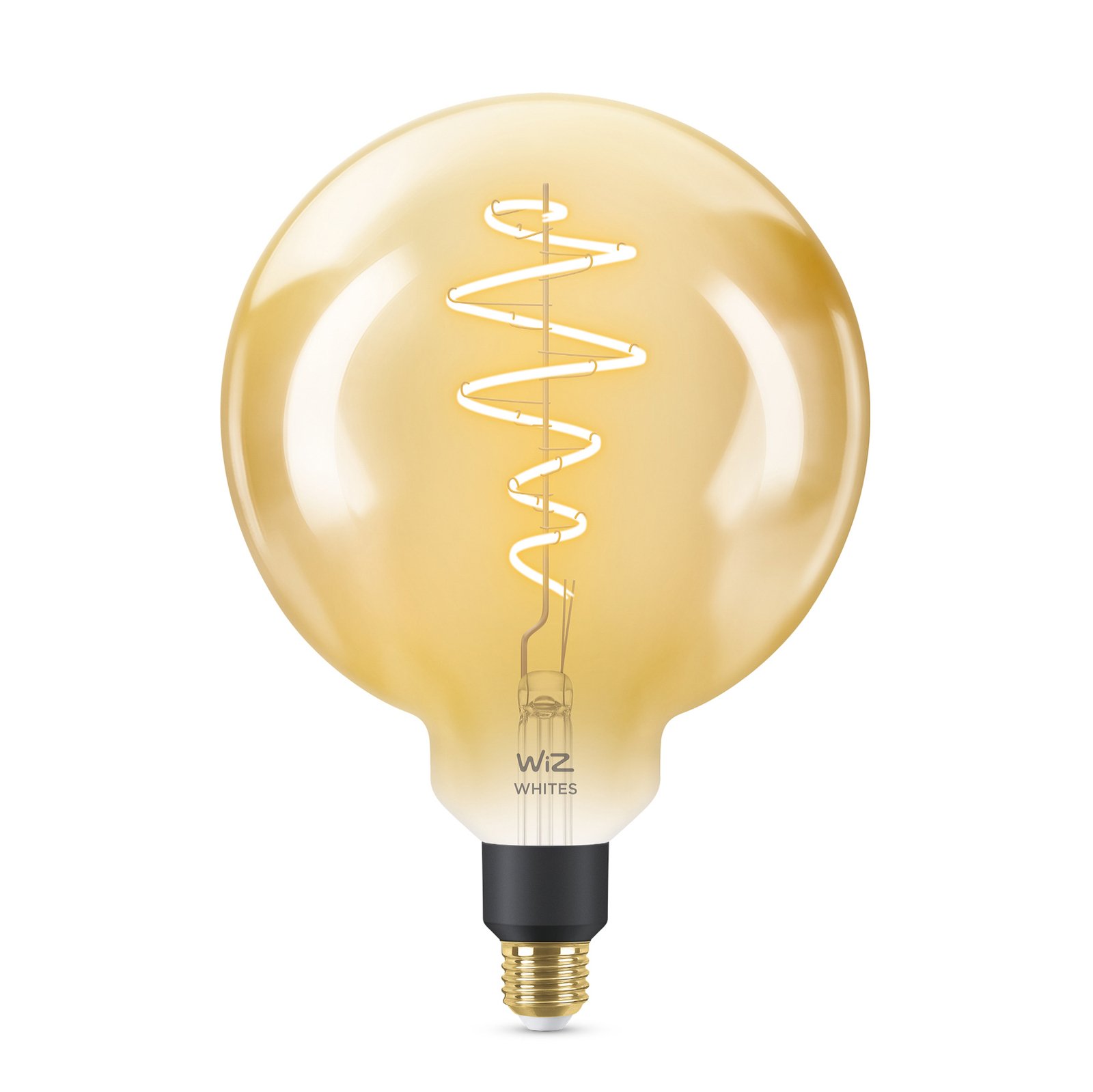 WiZ G200 LED-lamppu E27 6W XL-Globe amber CCT