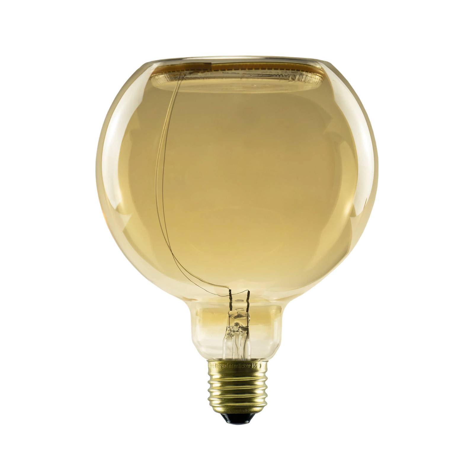 SEGULA Floating Globe G125 E27 4W gold geschlossen
