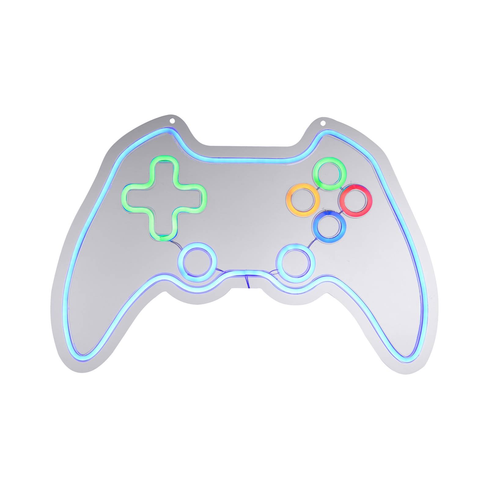 LED-Wandleuchte Neon Gamer, USB